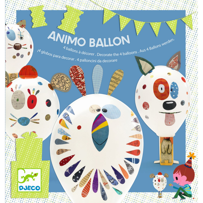 Geburtstag - Bastelset Animo Ballon von Djeco