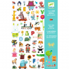 1000 Sticker Sammlung: für die Kleinen von Djeco