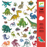 160 Dinosaurier Sticker von Djeco