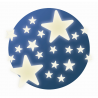 Leuchtende Wandsticker Sterne von Djeco