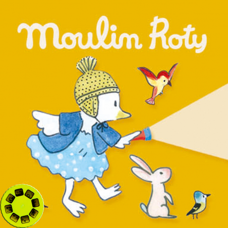 Projektionsdiscs "La Grande Famille" - 3 Geschichten zum Erzählen von Moulin Roty
