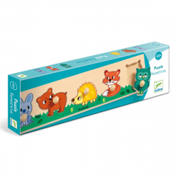 Holzpuzzle Forest'n'co von Djeco