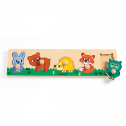 Holzpuzzle Forest'n'co von Djeco
