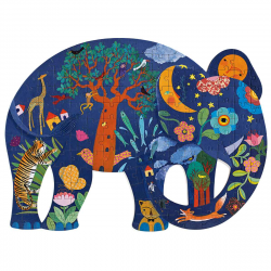 Puzz'art: Elefant Eléphant - 150 Stk. von Djeco