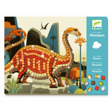 Mosaik - Dinosaurier von Djeco