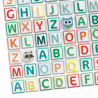 300 Puffy-Sticker: Buchstaben von Djeco