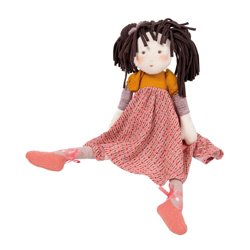 Stoffpuppe Prunelle "Les Rosalies" 45cm von Moulin Roty