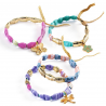 Papierperlen "Stylish Gold" Armbänder von Djeco
