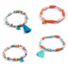 Papierperlen "Pop" Armbänder von Djeco
