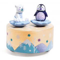 Spieluhr - Eisbär & Pinguin...
