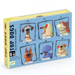 Kartenspiel Top Dogs von Djeco
