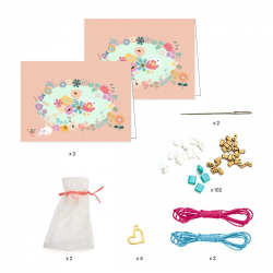 Schmuck basteln: Blumen von Djeco