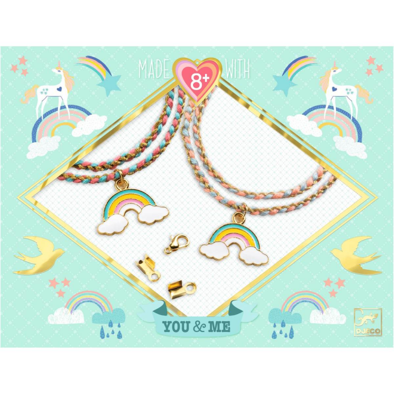 Schmuck basteln: Regenbogen von Djeco