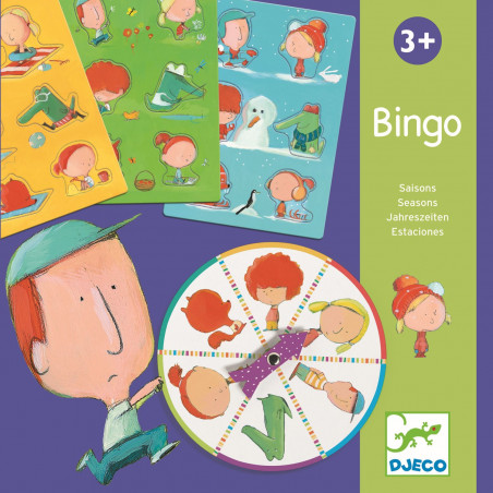 Lernspiele: Bingo Jahreszeiten von Djeco