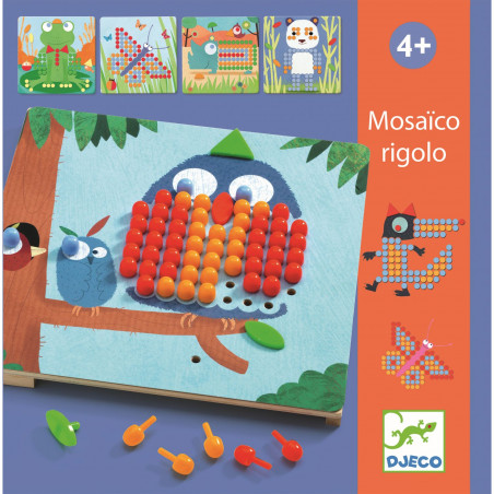 Lernspiele: Mosaico rigolo von Djeco