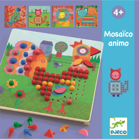 Lernspiele: Mosaico animo von Djeco